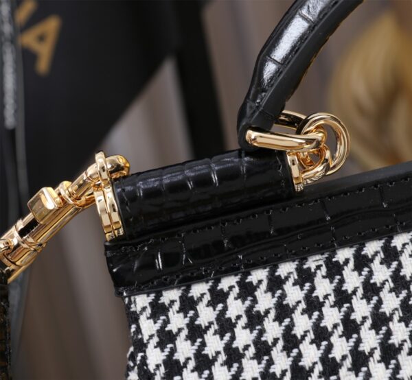 Dolce & Gabban  New Houndstooth -18cm With Original Box free shipping