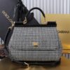 Dolce & Gabban  New Houndstooth -25cm With Original Box free shipping
