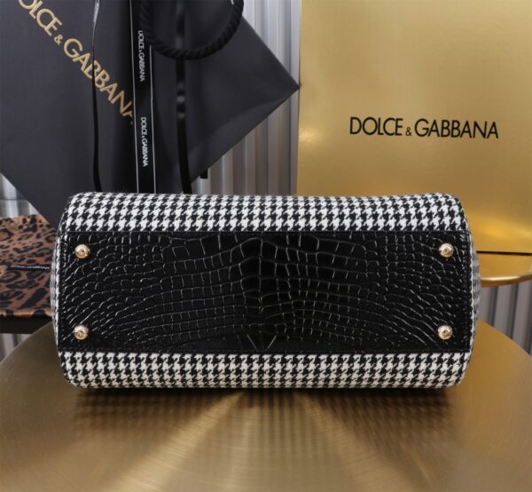 Dolce & Gabban  New Houndstooth -25cm With Original Box free shipping