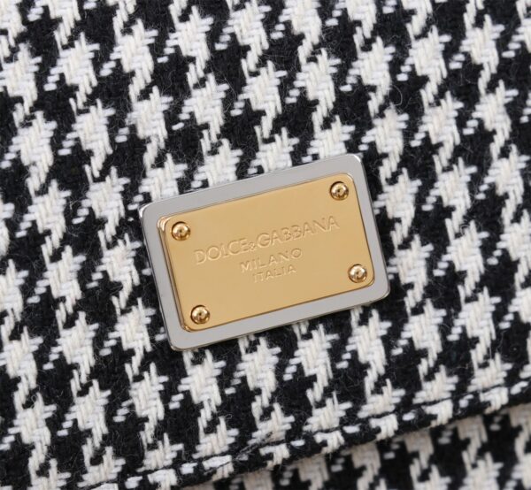 Dolce & Gabban  New Houndstooth -25cm With Original Box free shipping