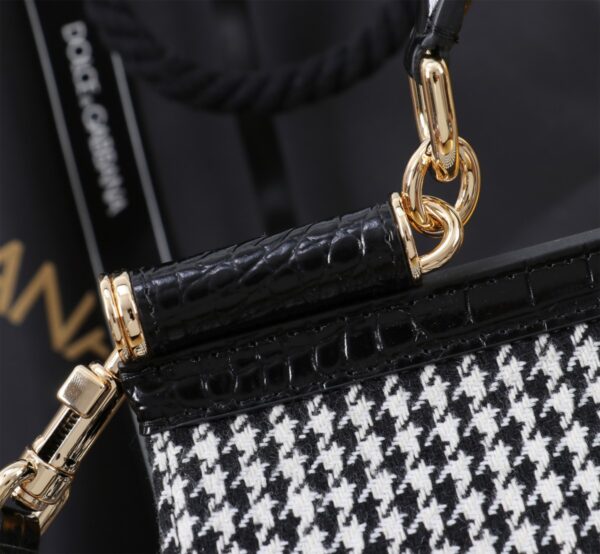 Dolce & Gabban  New Houndstooth -25cm With Original Box free shipping