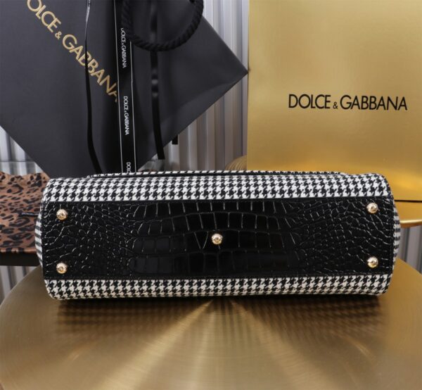 Dolce & Gabban  New Houndstooth -29cm With Original Box free shipping
