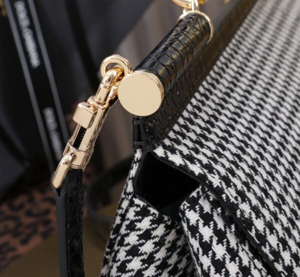 Dolce & Gabban  New Houndstooth -29cm With Original Box free shipping