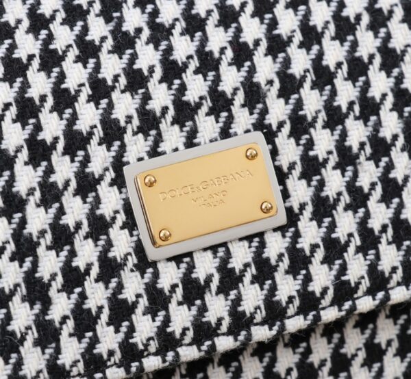 Dolce & Gabban  New Houndstooth -29cm With Original Box free shipping