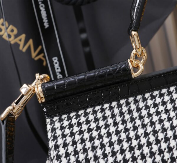 Dolce & Gabban  New Houndstooth -29cm With Original Box free shipping
