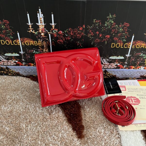 Dolce & Gabban  New Singlebag -Red-20cm  free shipping