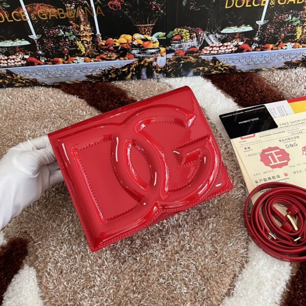 Dolce & Gabban  New Singlebag -Red-20cm  free shipping