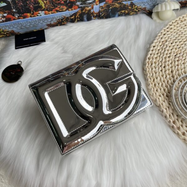 Dolce & Gabban  New Singlebag -Silver-20cm  free shipping