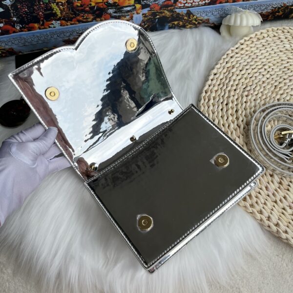 Dolce & Gabban  New Singlebag -Silver-20cm  free shipping