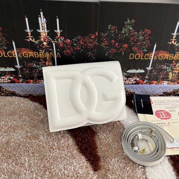 Dolce & Gabban  New Singlebag -White-20cm  free shipping