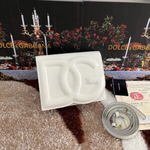 Dolce & Gabban  New Singlebag -White-20cm  free shipping