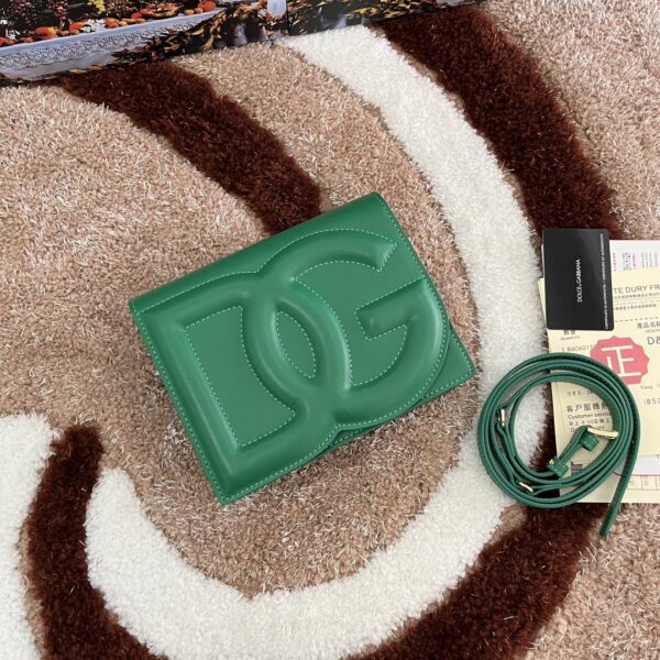 Dolce & Gabban  New Singlebag -Green-20cm  free shipping