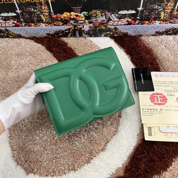 Dolce & Gabban  New Singlebag -Green-20cm  free shipping