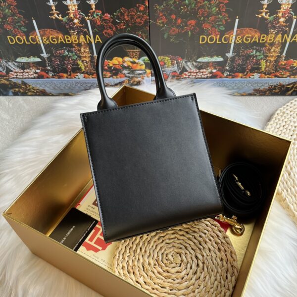 Dolce & Gabban  Shopping bag -Black-16.5cm  free shipping