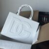 Dolce & Gabban  Shopping bag -White-37cm  free shipping