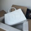 Dolce & Gabban  Shopping bag -White-37cm  free shipping