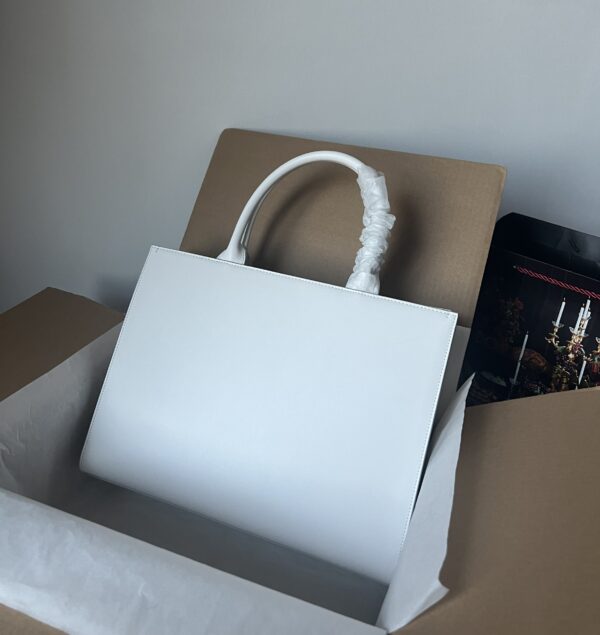 Dolce & Gabban  Shopping bag -White-37cm  free shipping