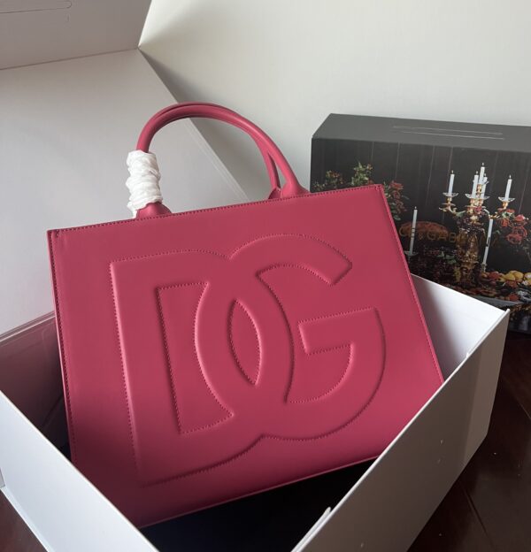 Dolce & Gabban  Shopping bag -Red-37cm  free shipping