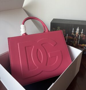 Dolce & Gabban  Shopping bag -Red-37cm  free shipping