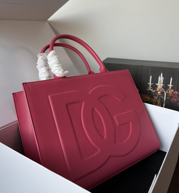 Dolce & Gabban  Shopping bag -Red-37cm  free shipping