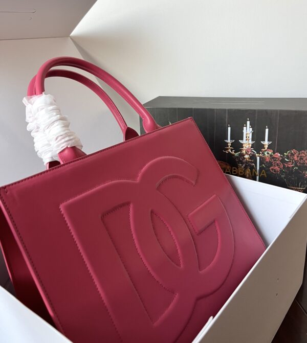 Dolce & Gabban  Shopping bag -Red-37cm  free shipping