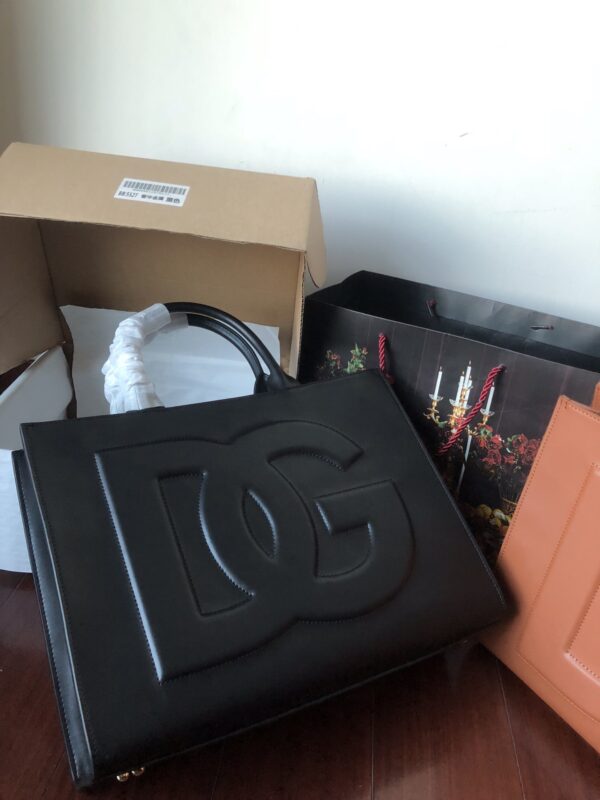 Dolce & Gabban  Shopping bag -Black-37cm  free shipping