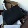 Dolce & Gabban  Shopping bag -Black-37cm  free shipping