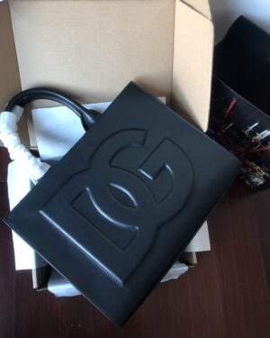 Dolce & Gabban  Shopping bag -Black-37cm  free shipping