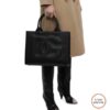 Dolce & Gabban  Shopping bag -Black-37cm  free shipping