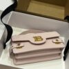 Balmain original single cowhide genuine leather  Women's Bag-23cm with original box free shipping