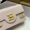 Balmain original single cowhide genuine leather  Women's Bag-23cm with original box free shipping