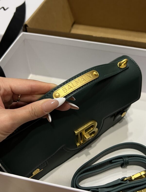 Balmain original single cowhide genuine leather  Women's Bag-23cm with original box free shipping