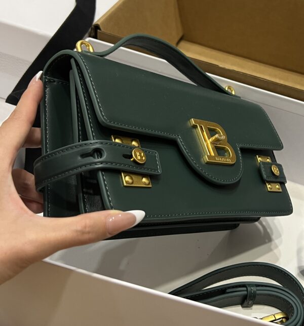 Balmain original single cowhide genuine leather  Women's Bag-23cm with original box free shipping