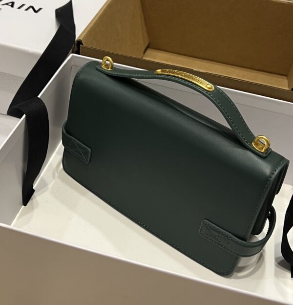 Balmain original single cowhide genuine leather  Women's Bag-23cm with original box free shipping
