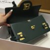 Balmain original single cowhide genuine leather  Women's Bag-23cm with original box free shipping