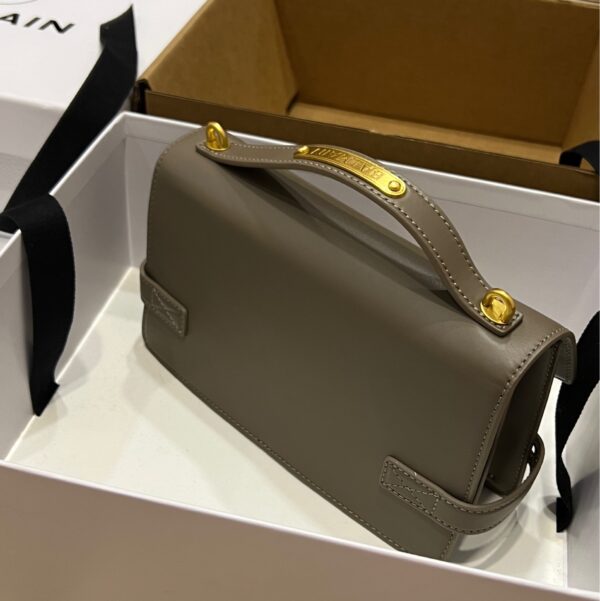 Balmain original single cowhide genuine leather  Women's Bag-23cm with original box free shipping