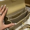 Balmain original single cowhide genuine leather  Women's Bag-23cm with original box free shipping