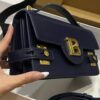 Balmain original single cowhide genuine leather  Women's Bag-23cm with original box free shipping