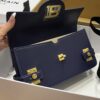 Balmain original single cowhide genuine leather  Women's Bag-23cm with original box free shipping