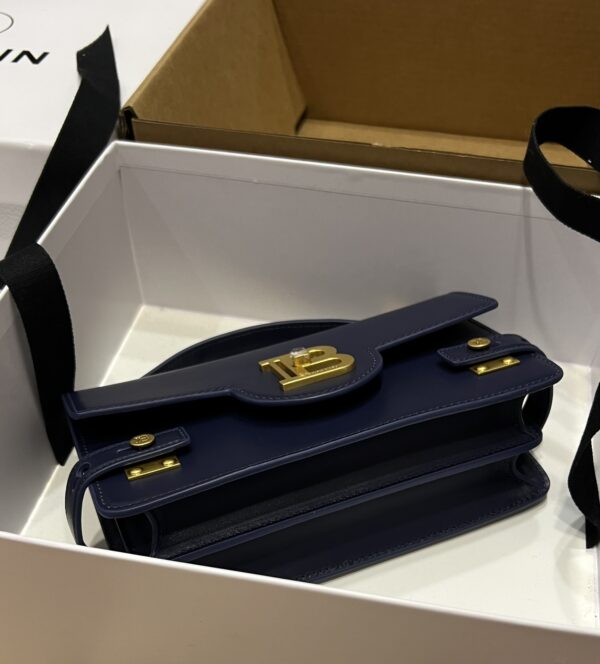 Balmain original single cowhide genuine leather  Women's Bag-23cm with original box free shipping