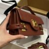 Balmain original single cowhide genuine leather  Women's Bag-23cm with original box free shipping