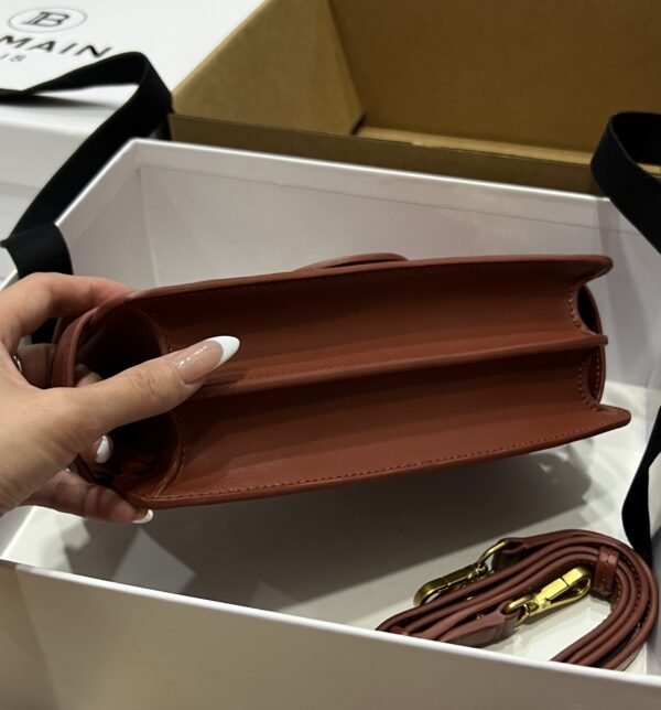 Balmain original single cowhide genuine leather  Women's Bag-23cm with original box free shipping