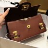 Balmain original single cowhide genuine leather  Women's Bag-23cm with original box free shipping