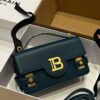 Balmain original single cowhide genuine leather  Women's Bag-23cm with original box free shipping