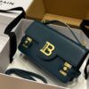 Balmain original single cowhide genuine leather  Women's Bag-23cm with original box free shipping