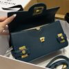 Balmain original single cowhide genuine leather  Women's Bag-23cm with original box free shipping