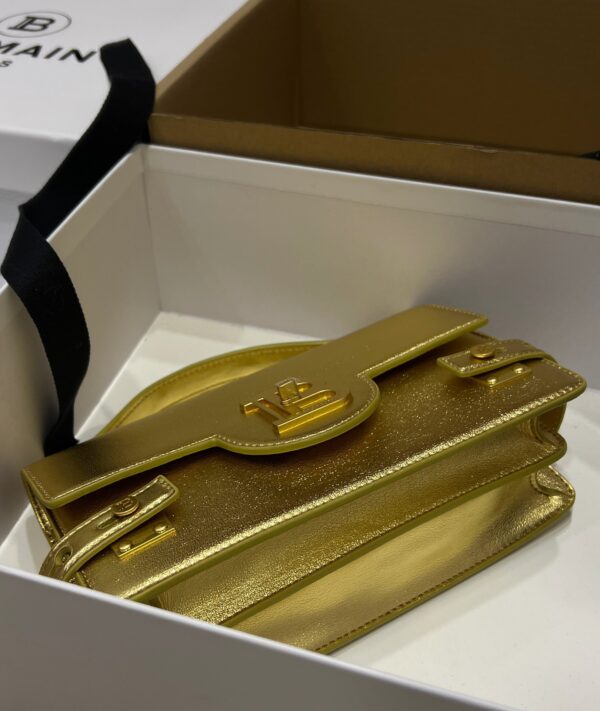 Balmain original single cowhide genuine leather  Women's Bag-23cm with original box free shipping