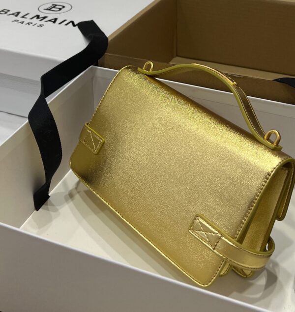 Balmain original single cowhide genuine leather  Women's Bag-23cm with original box free shipping