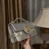 Balmain original single cowhide genuine leather  Women's Bag-23cm with original box free shipping