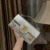 Balmain original single cowhide genuine leather  Women's Bag-23cm with original box free shipping